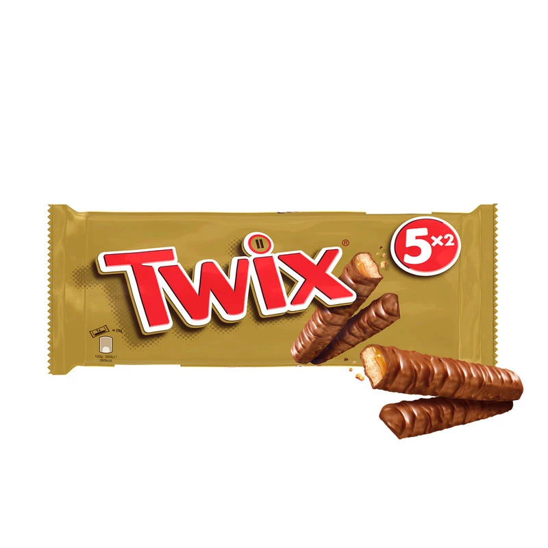 Шоколадные батончики x5 250г - TWIX