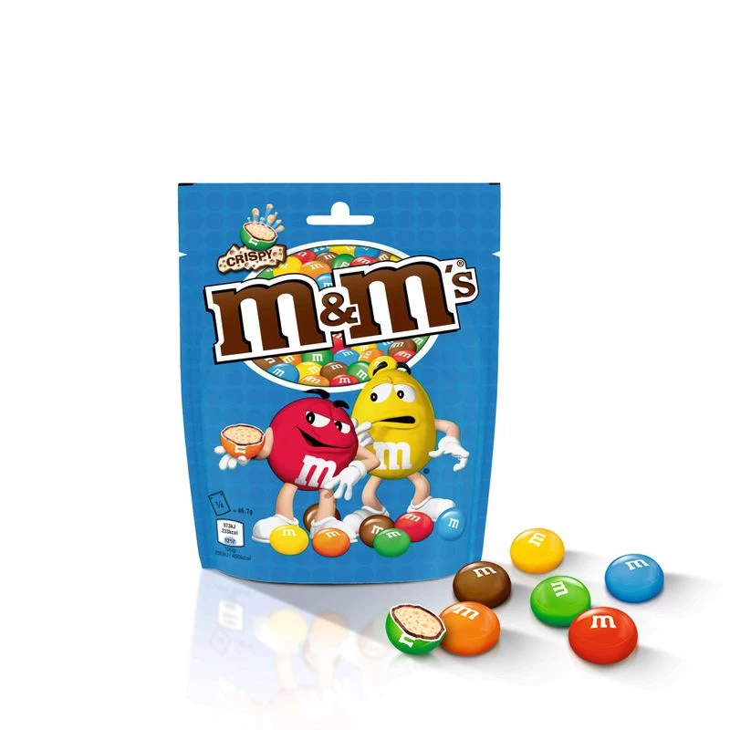 Caramelos de chocolate con leche y arroz inflado 187g - M&M'S