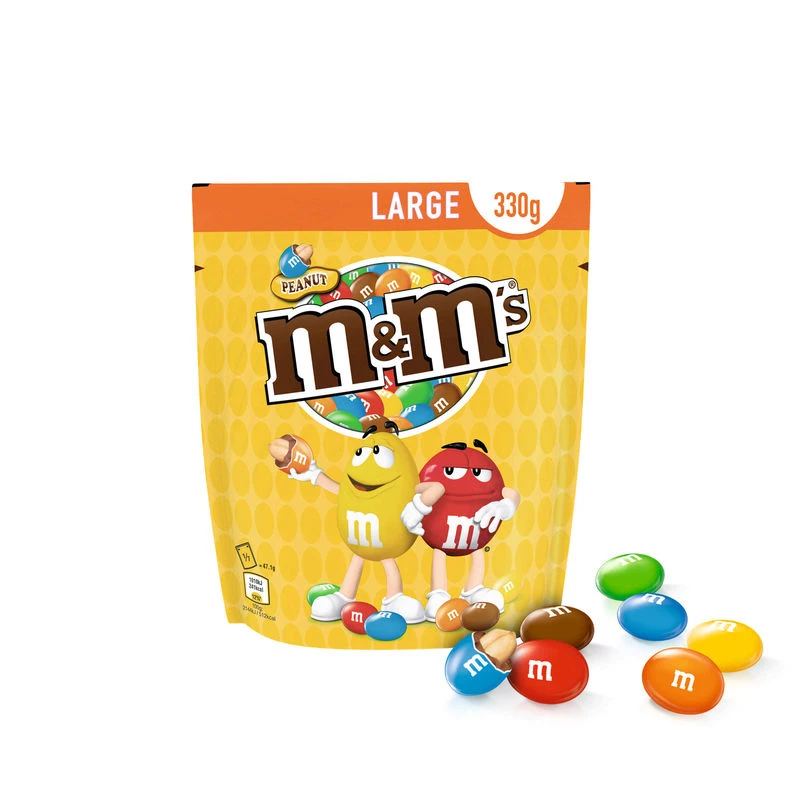 Milchschokolade und Erdnussbonbons 330g - M&M'S