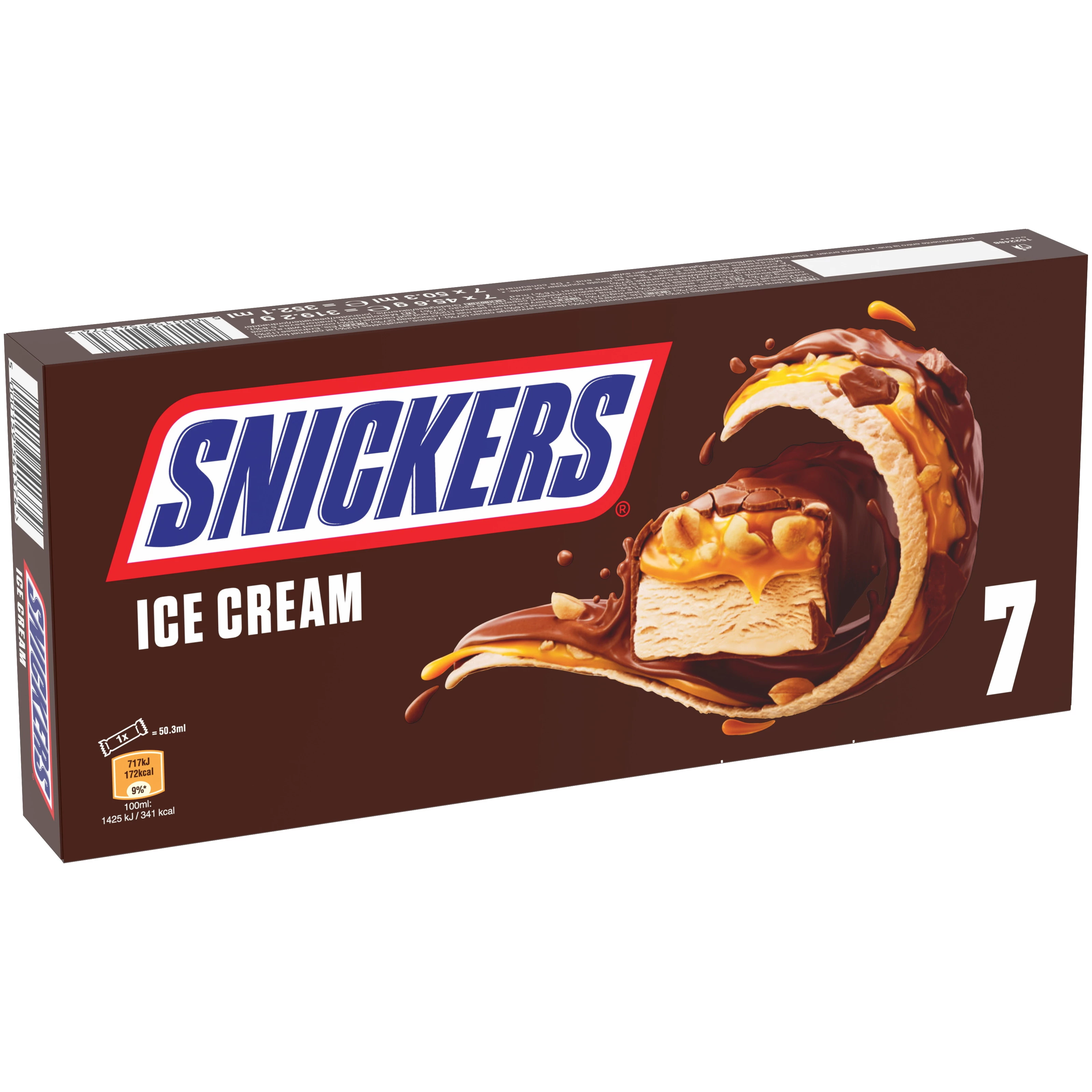 Barres Snickers X7 319 2g