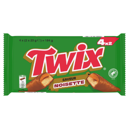 184g Twix Noisettes