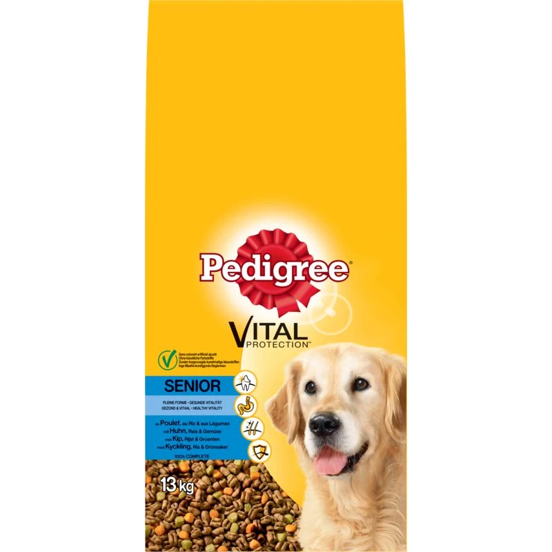 Croquette pour chiens Senior 13kg - PEDIGREE