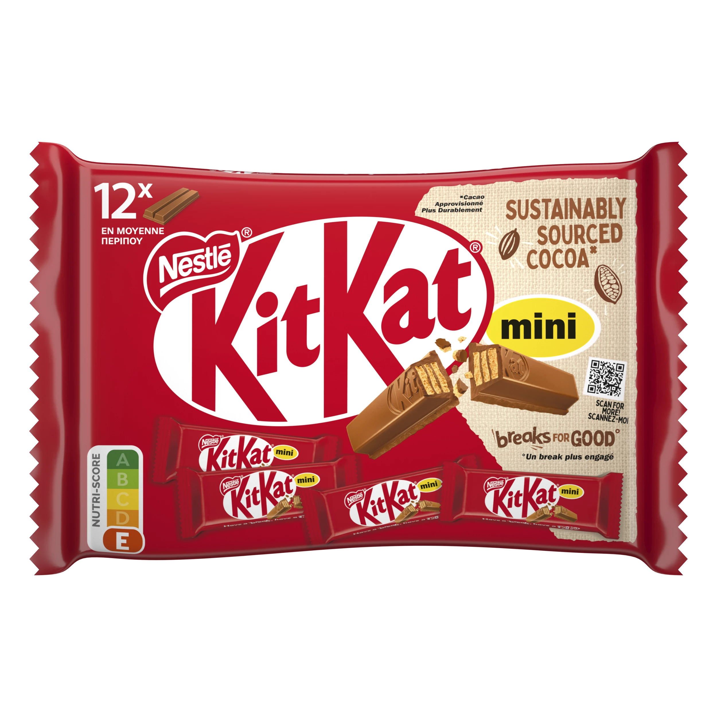 Mini Milk Chocolate Bars 200g - KITKAT