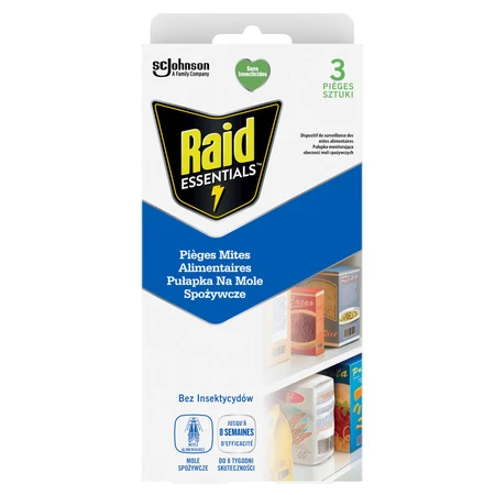 Anti-Food Moth Traps x3 - RAID