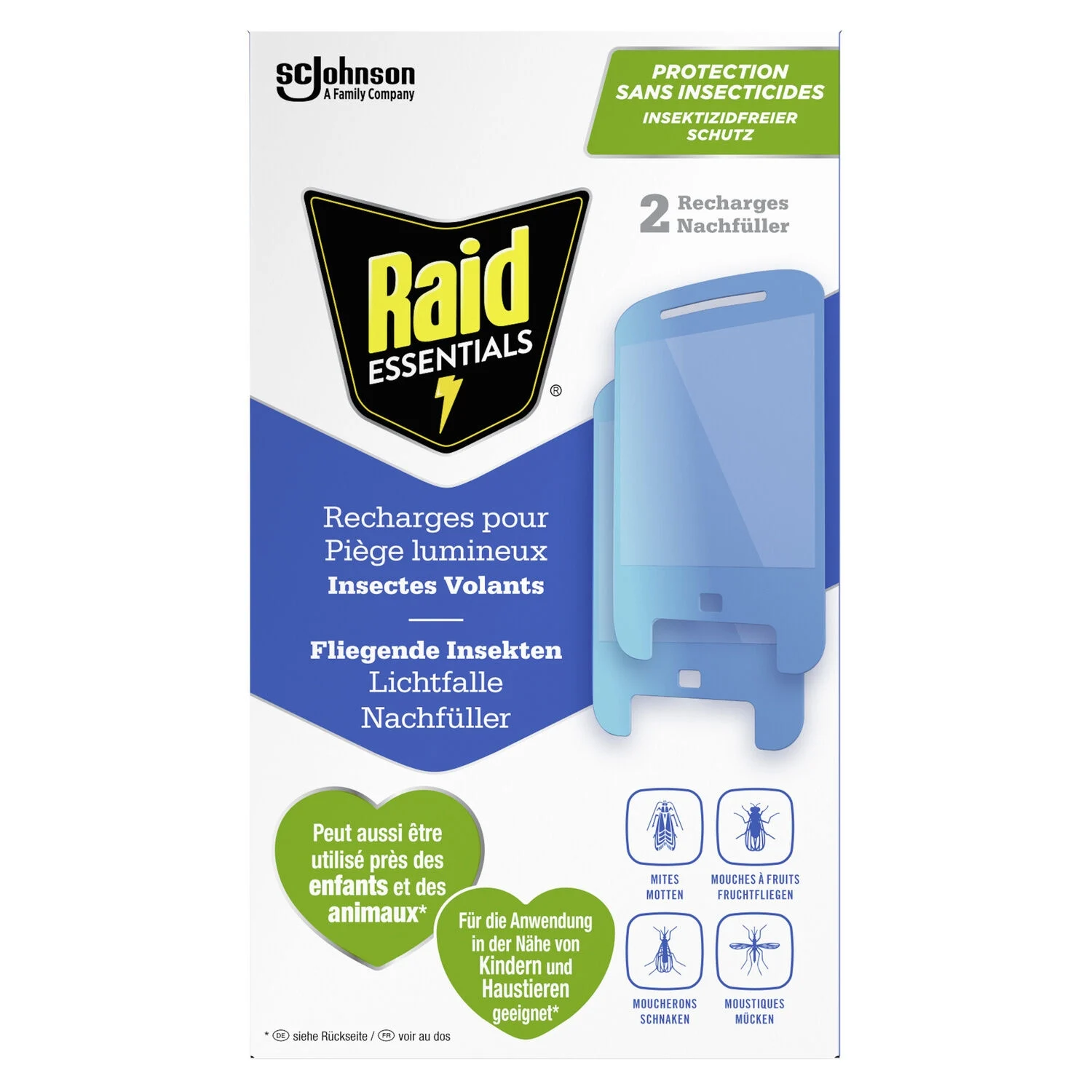Light Trap Refill For Insects X1 - Raid