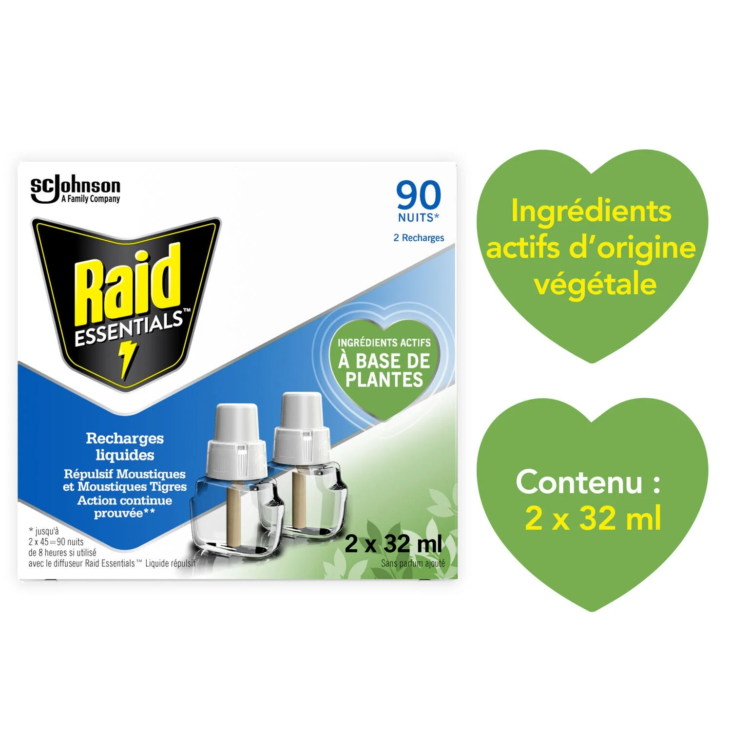Mosquito Repellent Refill X2 - Raid