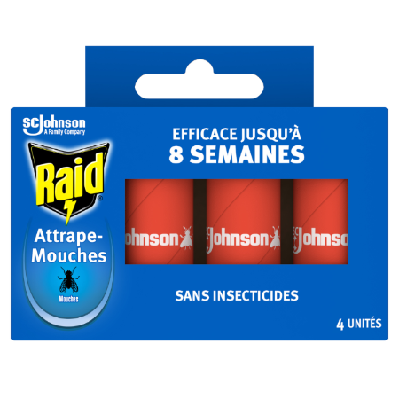 Raid Ruban Mouches X4