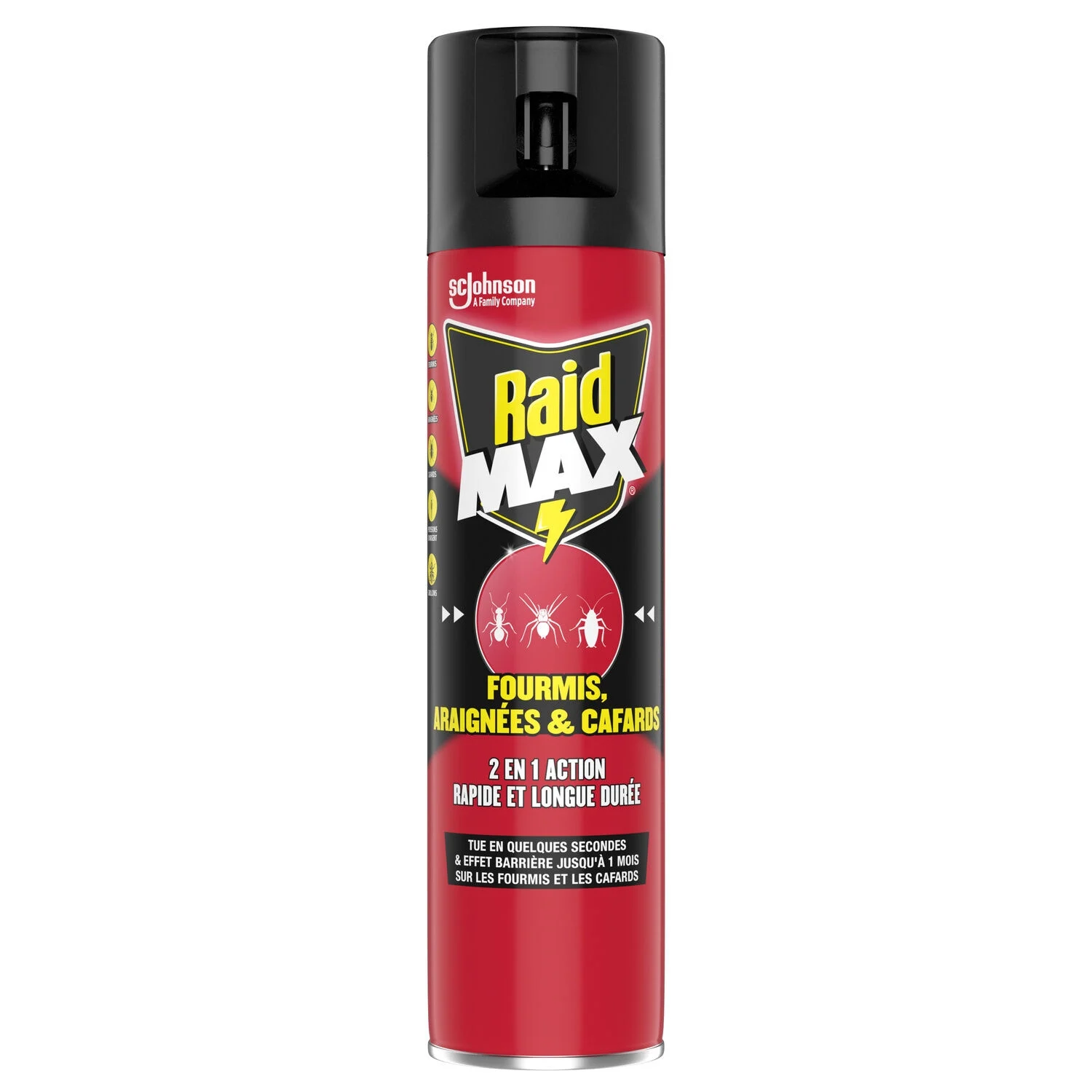 2in1 Aerosol Insecticide Ants Spiders And Cockroaches 400ml - Raid