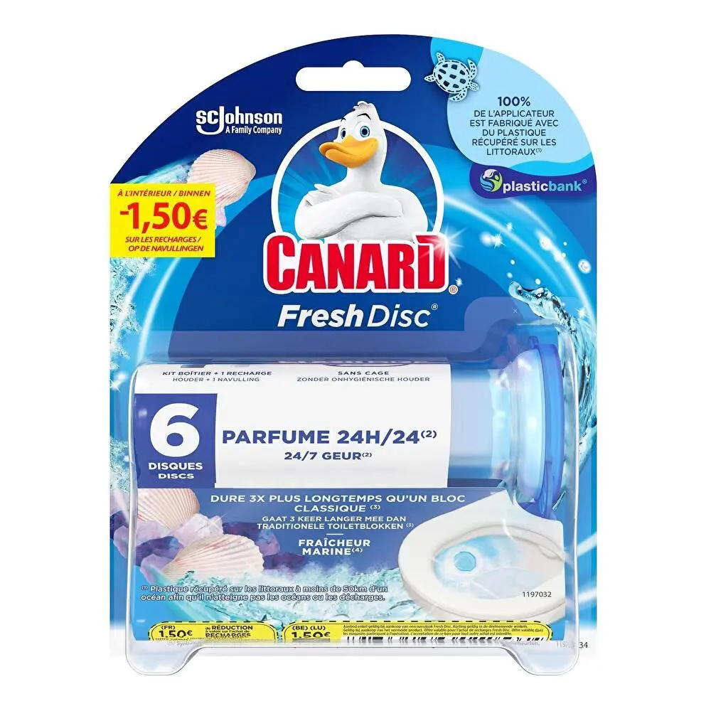Bloc Dsic Wc Fresh Marine - Canard