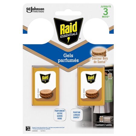 Raid Ess Gel Santal X2