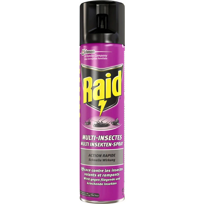 Insecticide multi-insectes 400ml - RAID
