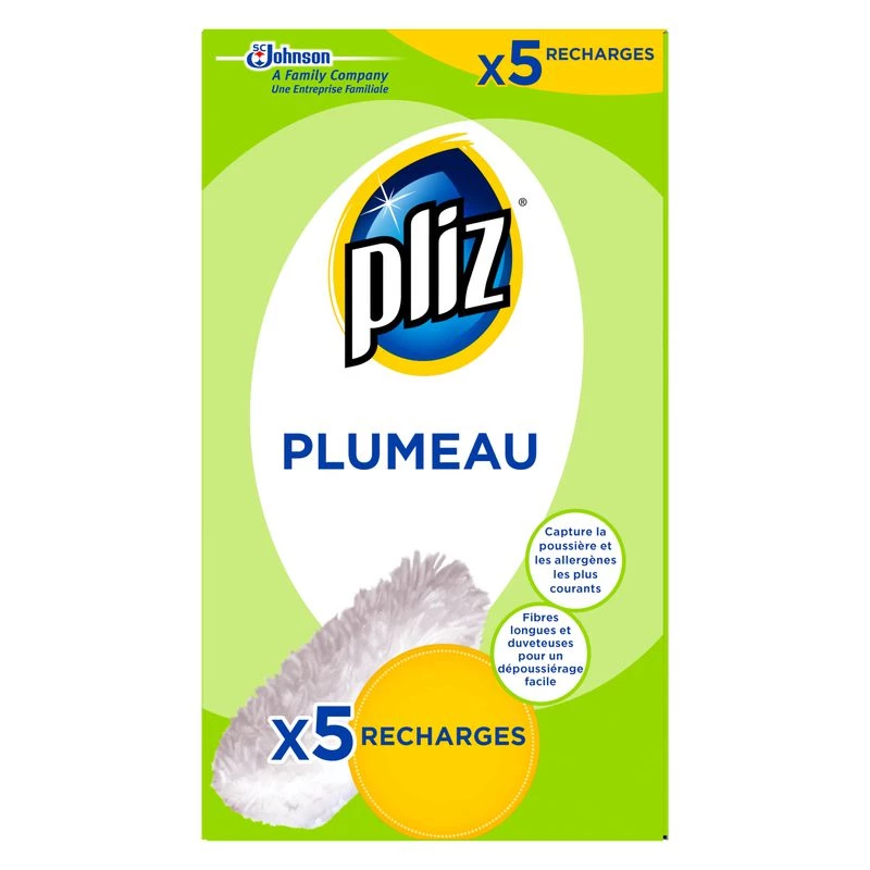 Pliz Plumeau Recharges X5