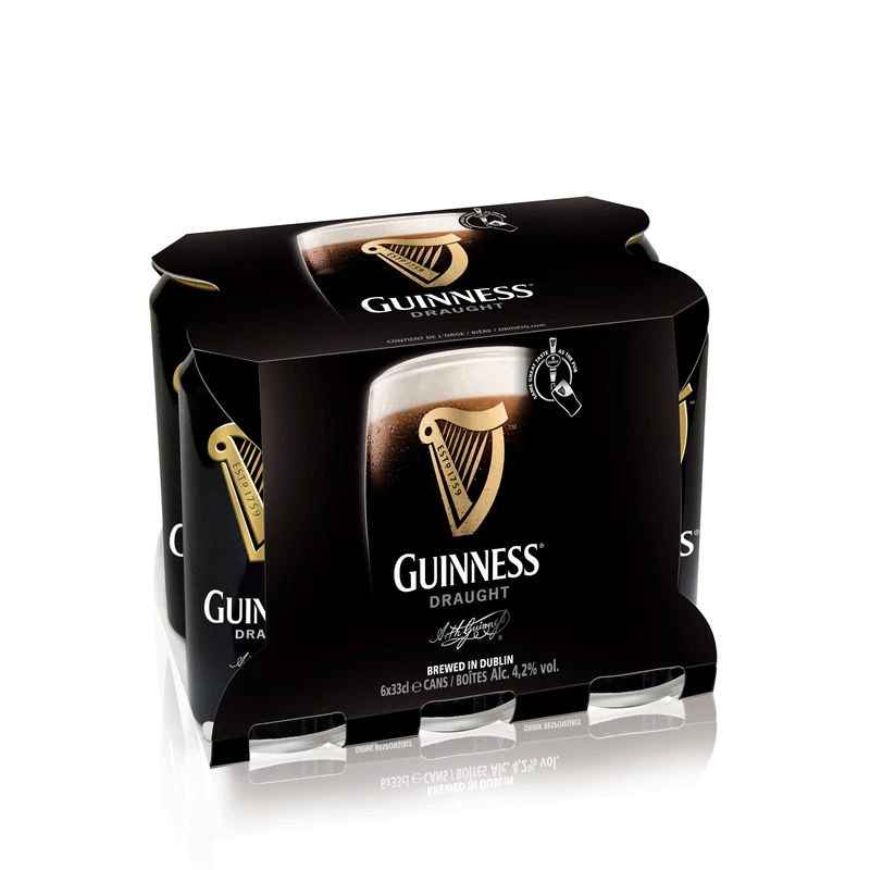 Birra Scura, 4,2°, 6x33cl - GUINNESS