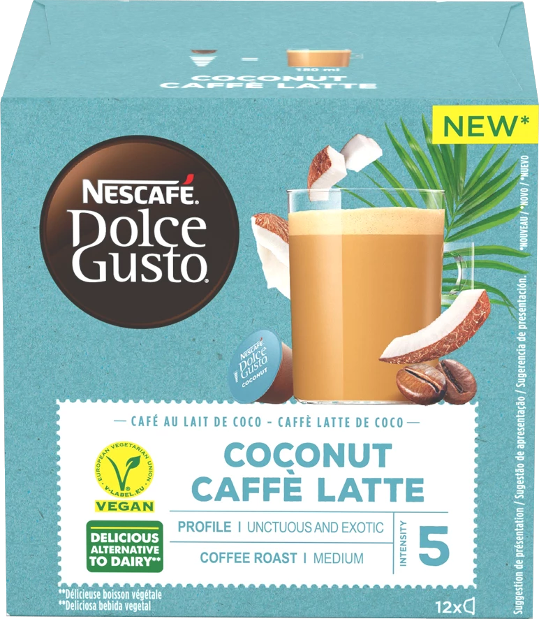Compatibele koffiecapsules dolce gusto kokosnoot caffé latte - NESCAFÉ
