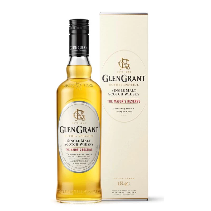 Single Malt Scotch Whisky The Major's Reserve, 40°, bouteille de 70cl, GLENGRANT