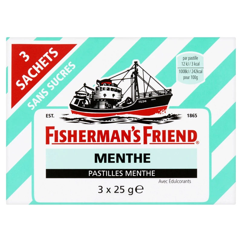 Fisher.Friend Ss Menthe3x25г