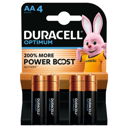 Duracell Optimum Aa X4