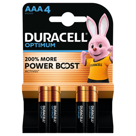 Duracell Optimum Aaa X4