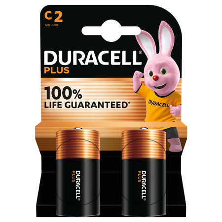 Duracell Plus 100 C X2