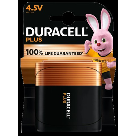 Duracell Plus 100 4 5v X1