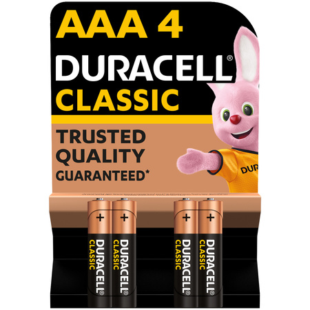 Duracell Classic Aaa X4