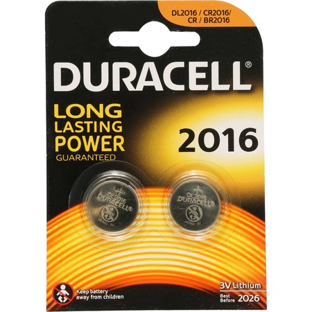 Piles Spe 2016 Duracell X2