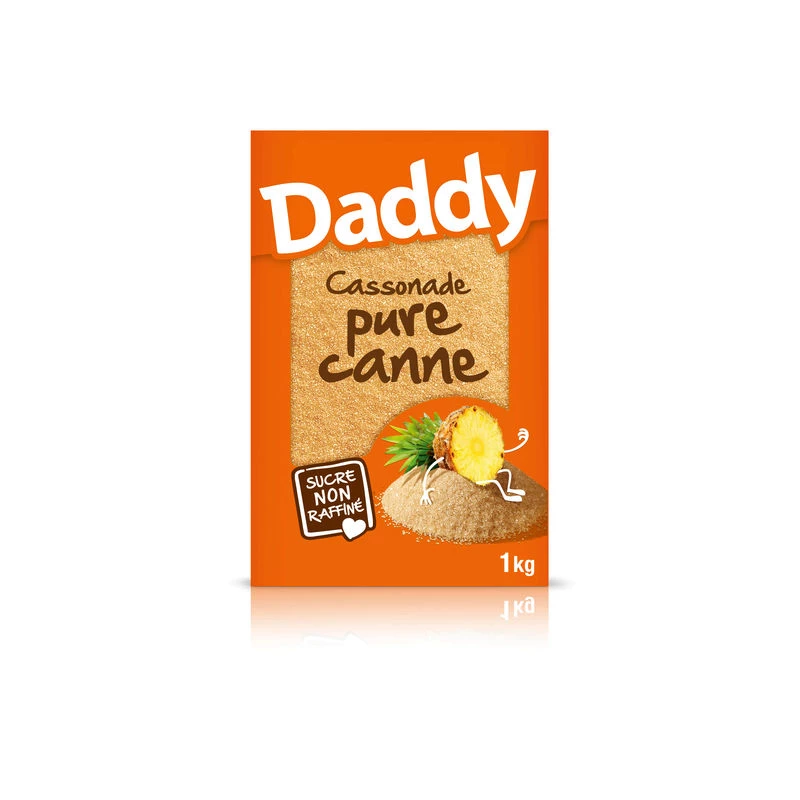Cassonade pure canne 1kg - DADDY