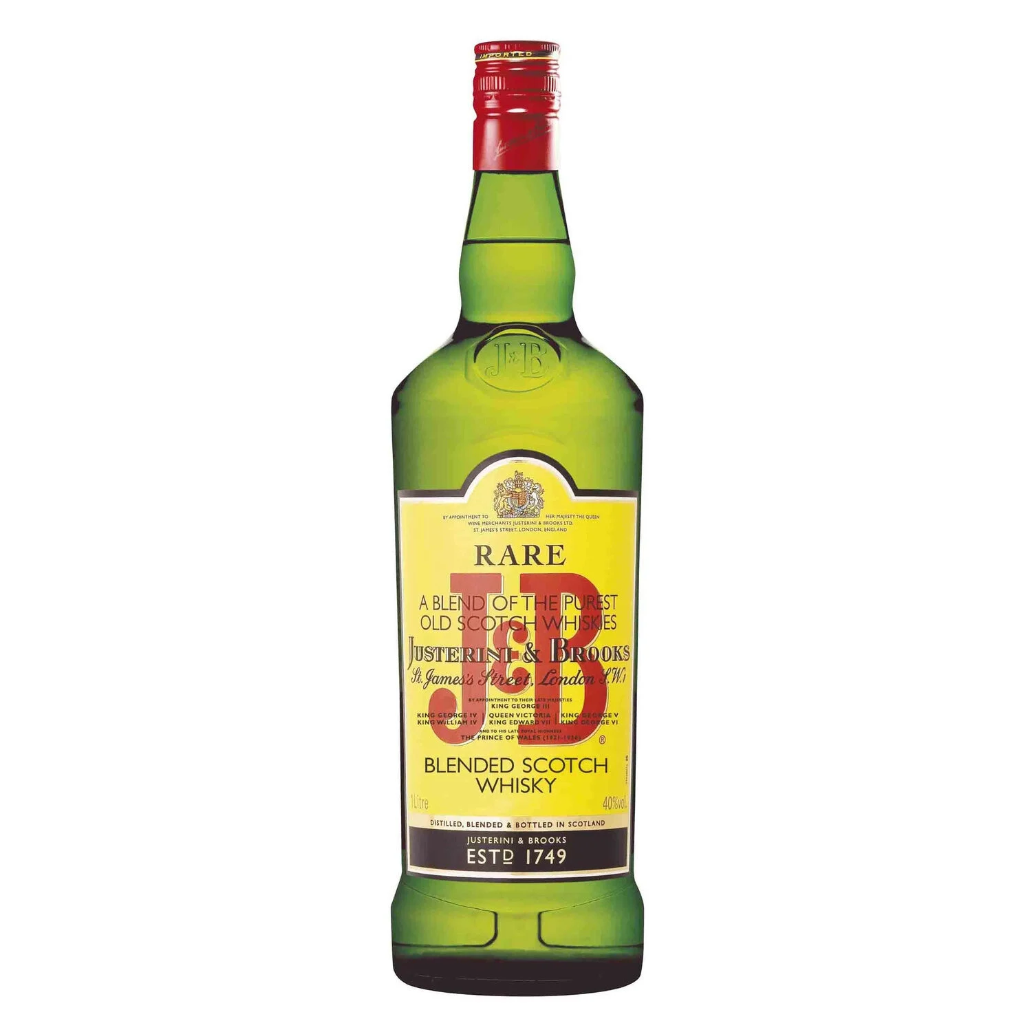 1l Whisky 40 J B Rare