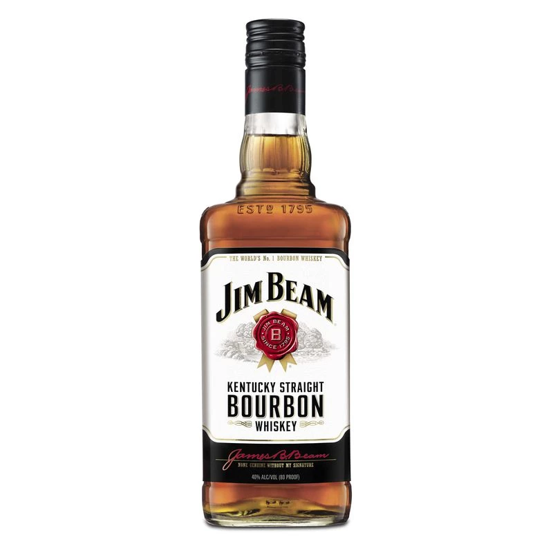 Kentucky Bourbon Whisky, 40°, bouteille de 70cl, JIM BEAN
