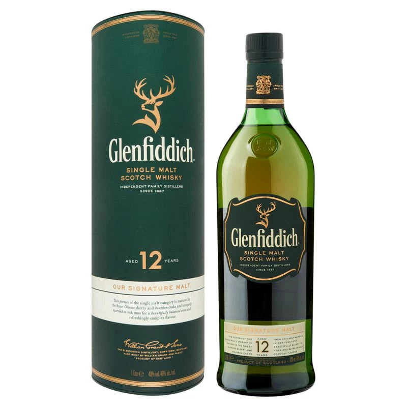 Single Malt Scotch Whisky 100cl - Glenfiddich