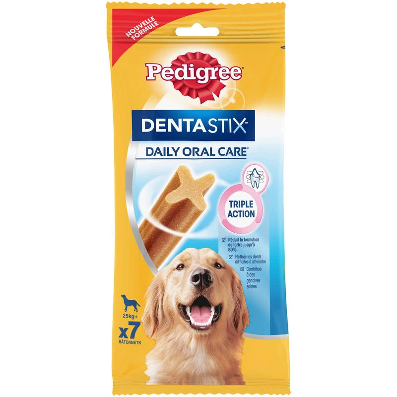 Палочки Dentastix для крупных собак 7x270г - PEDIGREE