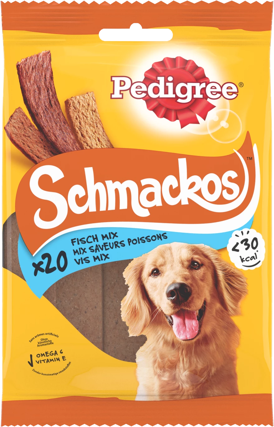 Pedigree Schmackos Poisson Chi