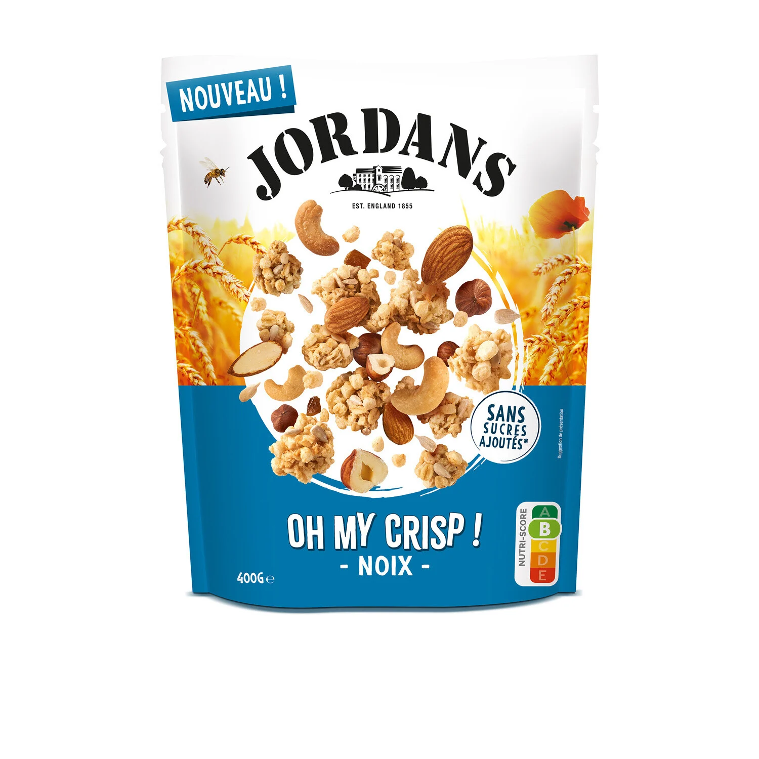 Oh My Crisp Nuts Cereal 400g - Jordans