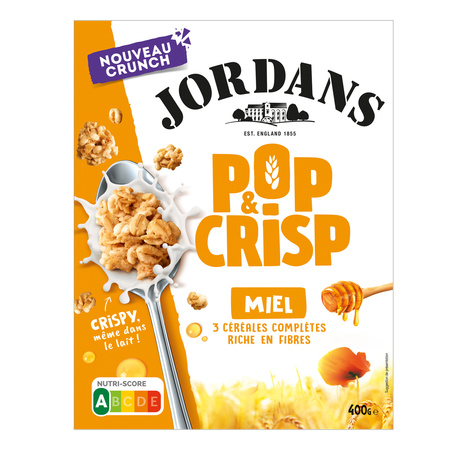 400g Jordans Pop Crisp Miel