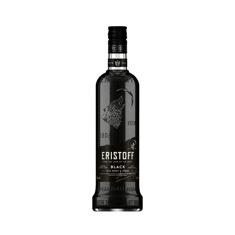 70cl Liq 18 Eristoff Black