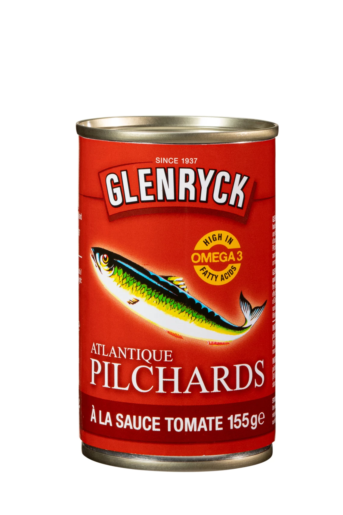 Sardinensauce Tomate (24 X 155 G) - GLENRYCK
