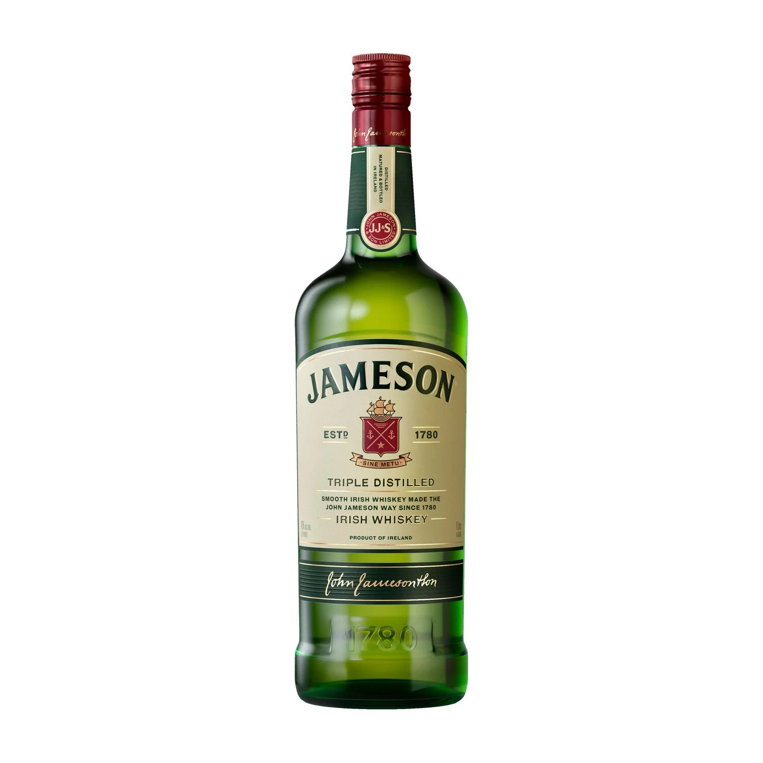 Whisky Irlandais Irish Whiskey 1L - JAMESON