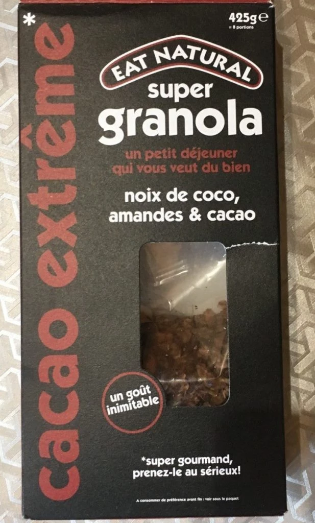 Essen Sie Granola Kakao 425g