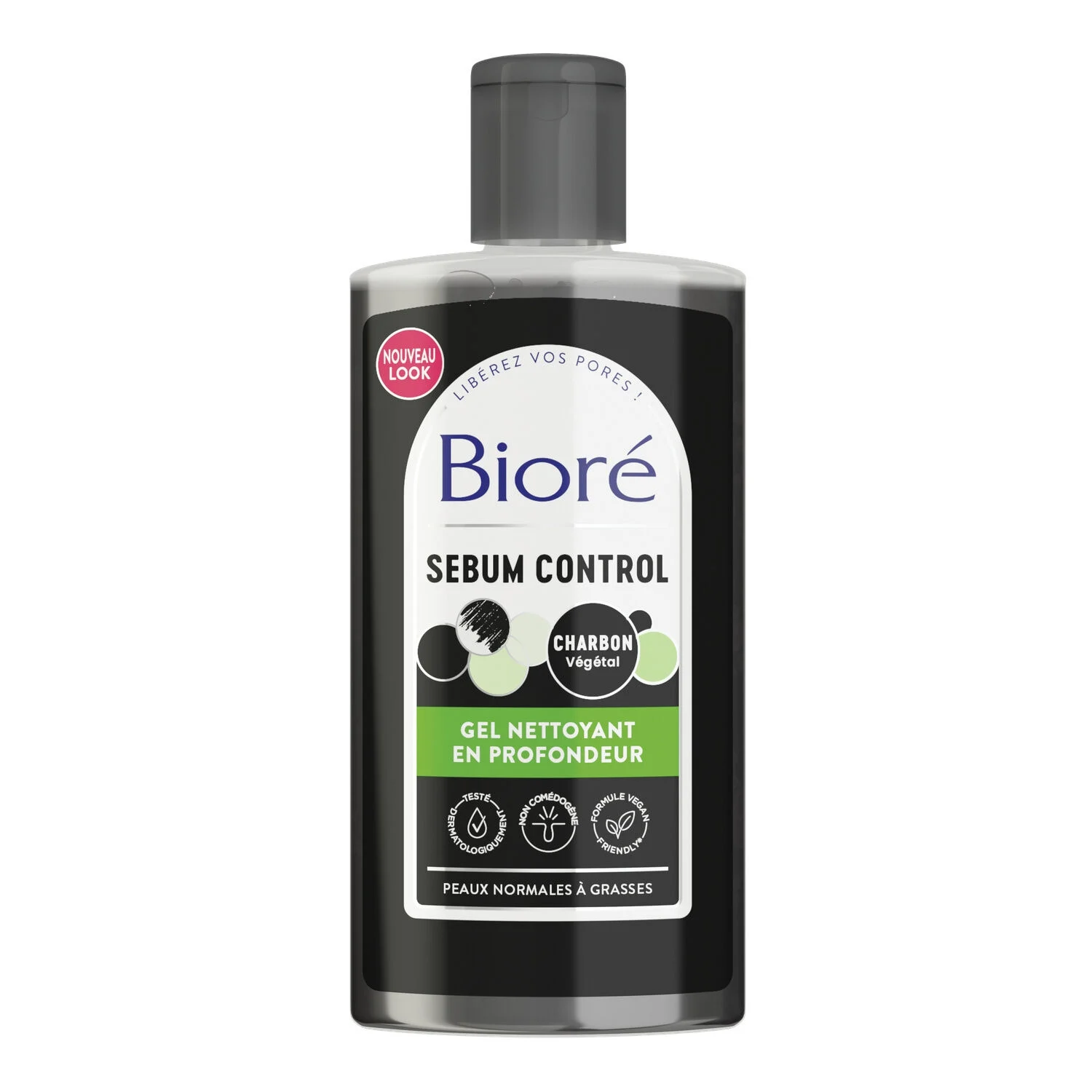 200ml Gel Nettoy Charbon Biore
