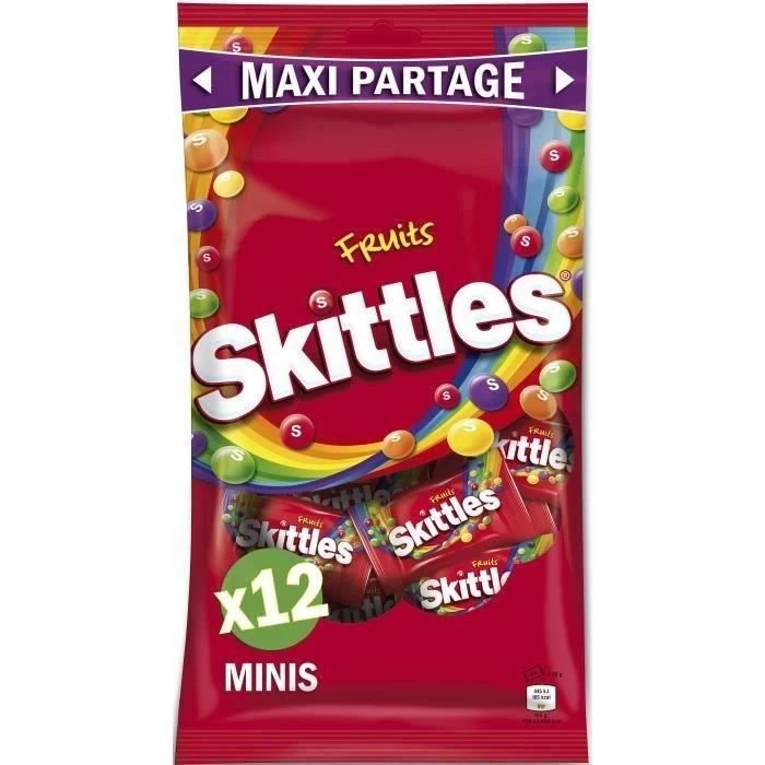 Caramelos; Mini bolsa de frutas; 26g - SKITTLES