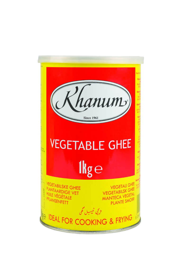 Ghee Khanum Puro Vegetale 12 X 1 Kg - KHANUM