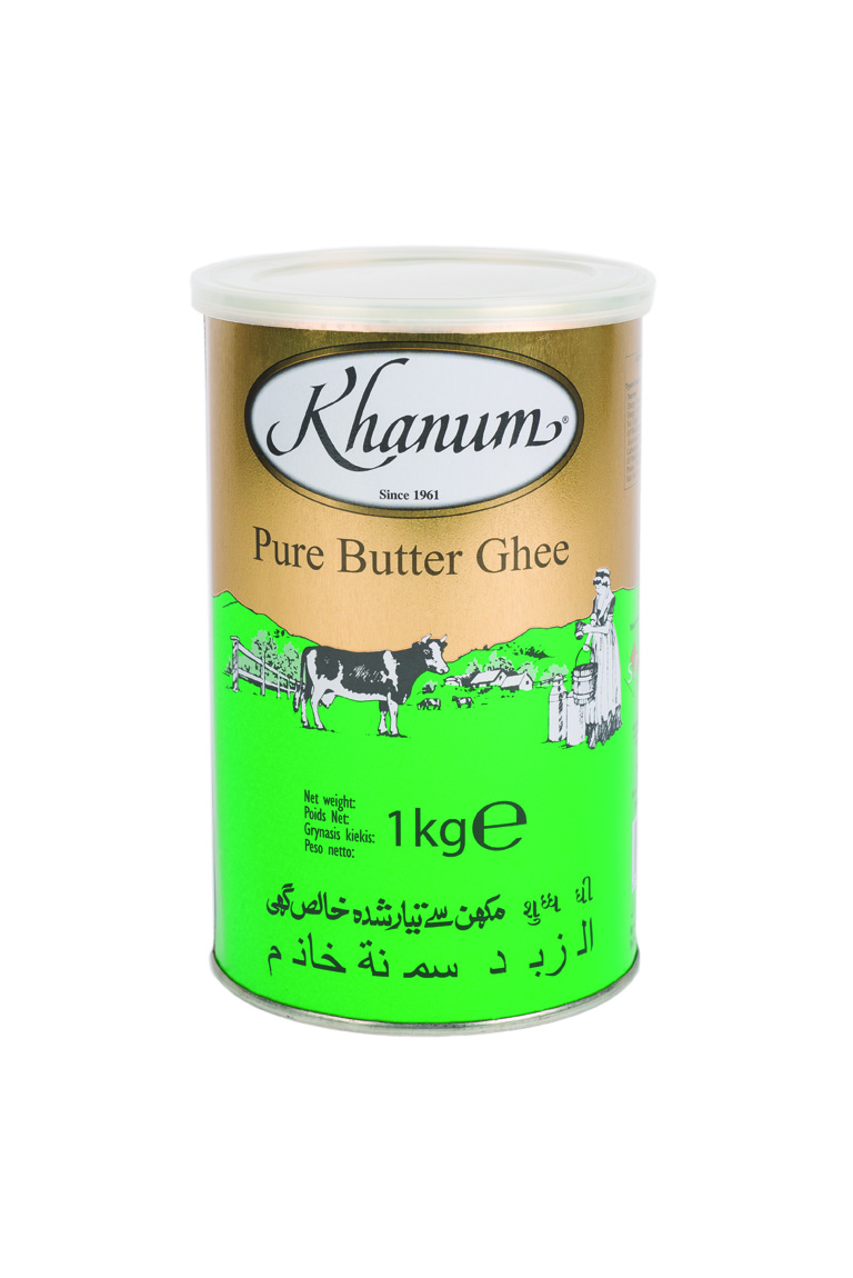 Pure Butter Ghee  (12 X 1 Kg) - KHANUM