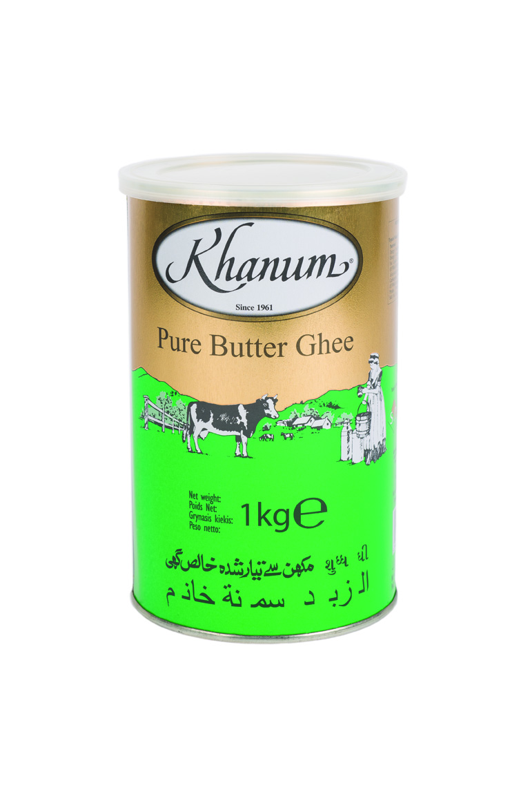 Burro Ghee Puro (12 X 1 Kg) - KHANUM