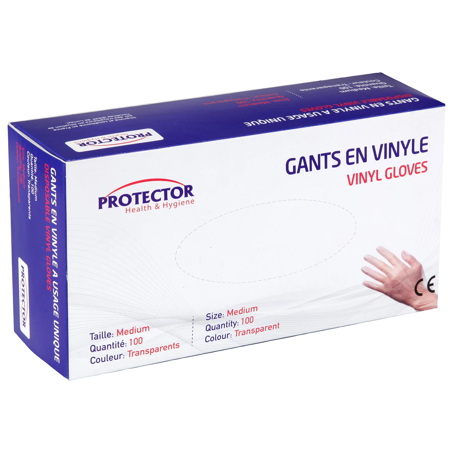 Gants Vinyles Taille M