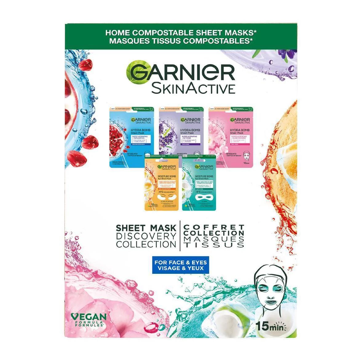 Masques Tissus X5 Garnier
