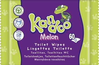 Lingette Intime Toilette Melon X60 Pack Unitaire