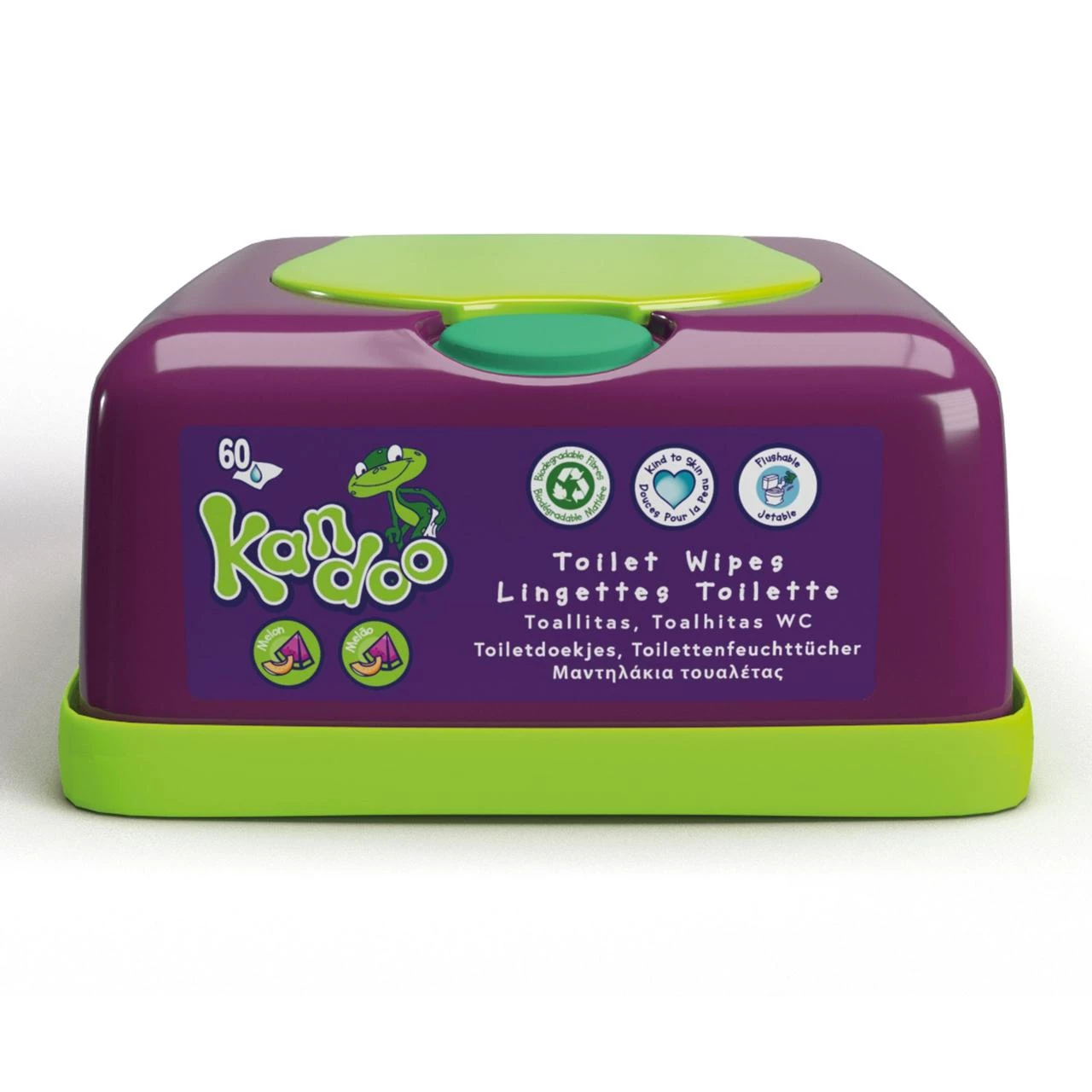 Melon Wipes 1x60 Refill Box - KANDOO