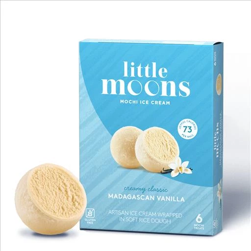 Mochi Vanilla Ice Cream 6p*32g - Little Moons