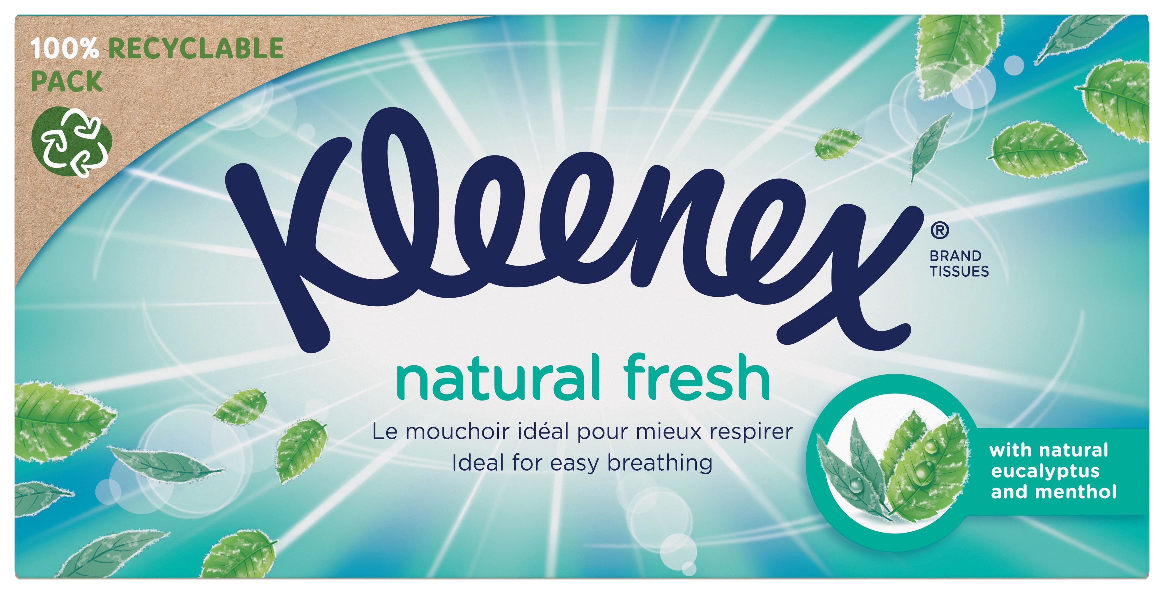 Kleenex Natural Fresh Boite 72