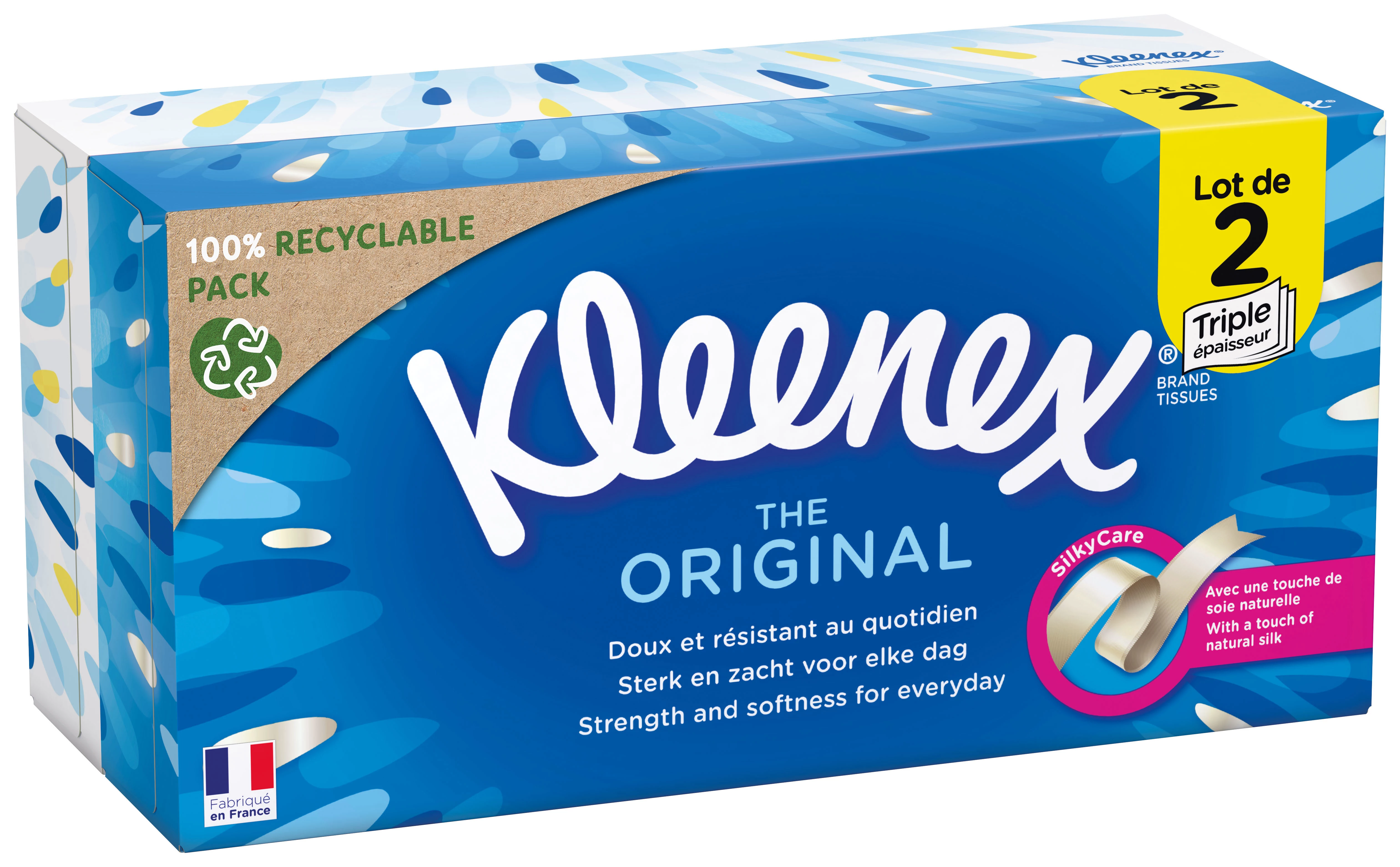 Scatola Kleenex all'originale 2x72